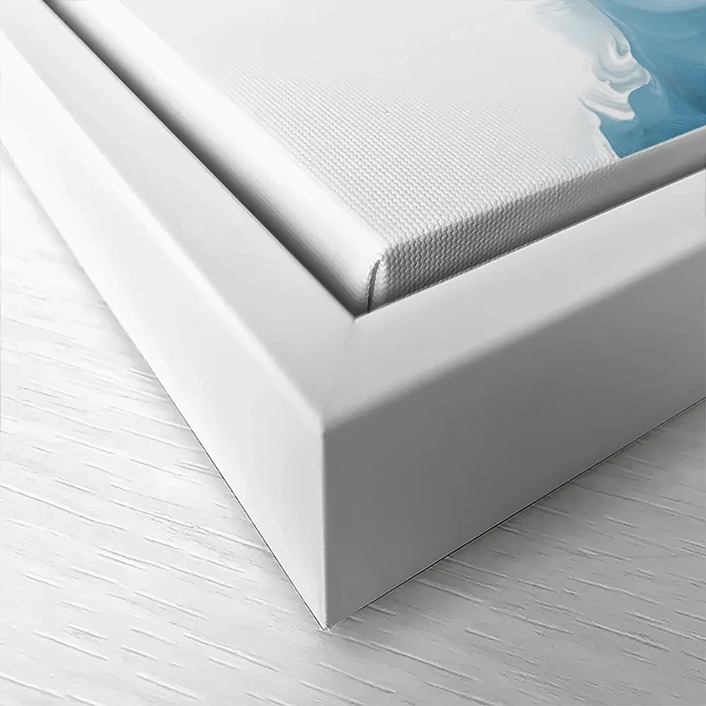 Wispy Blue Canvas Print Wispy Blue Canvas Print wall art product allart / Shutterstock