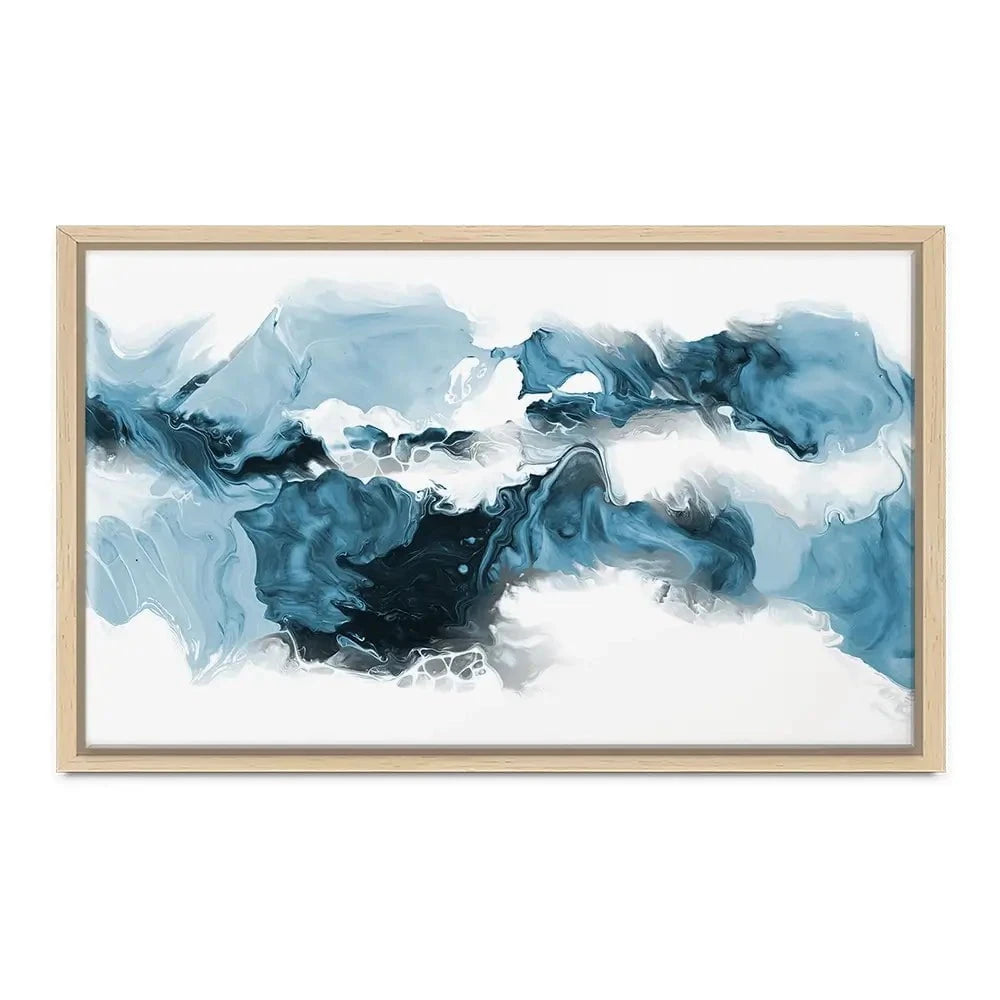 Wispy Blue Canvas Print Wispy Blue Canvas Print wall art product allart / Shutterstock