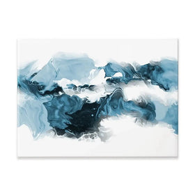 Wispy Blue Canvas Print Wispy Blue Canvas Print wall art product allart / Shutterstock