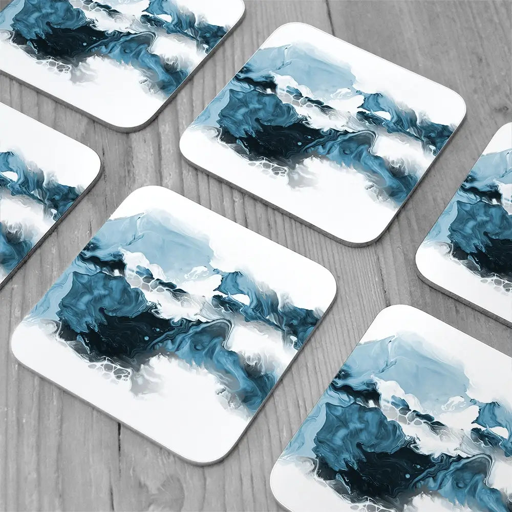 Wispy Blue Coaster Set Wispy Blue Coaster Set wall art product allart / Shutterstock