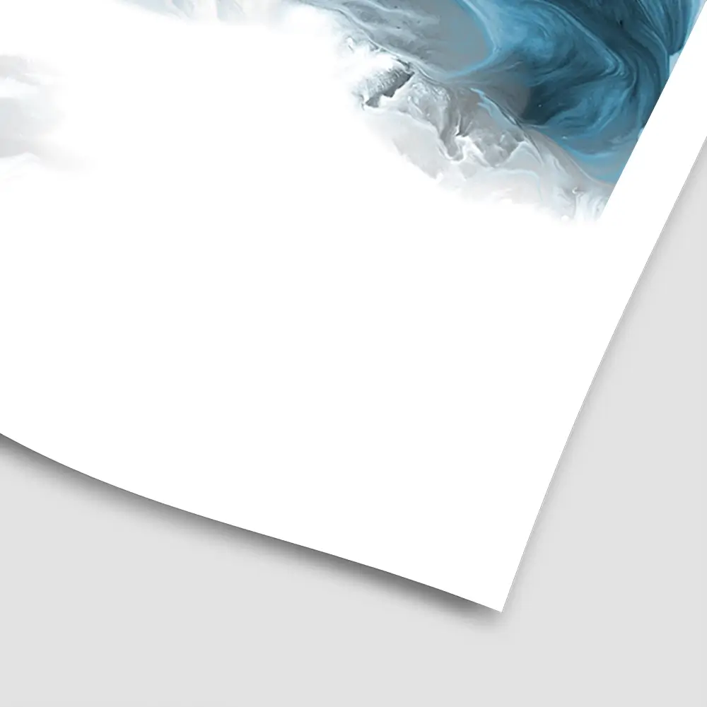 Wispy Blue Square Art Print Wispy Blue Square Art Print wall art product allart / Shutterstock