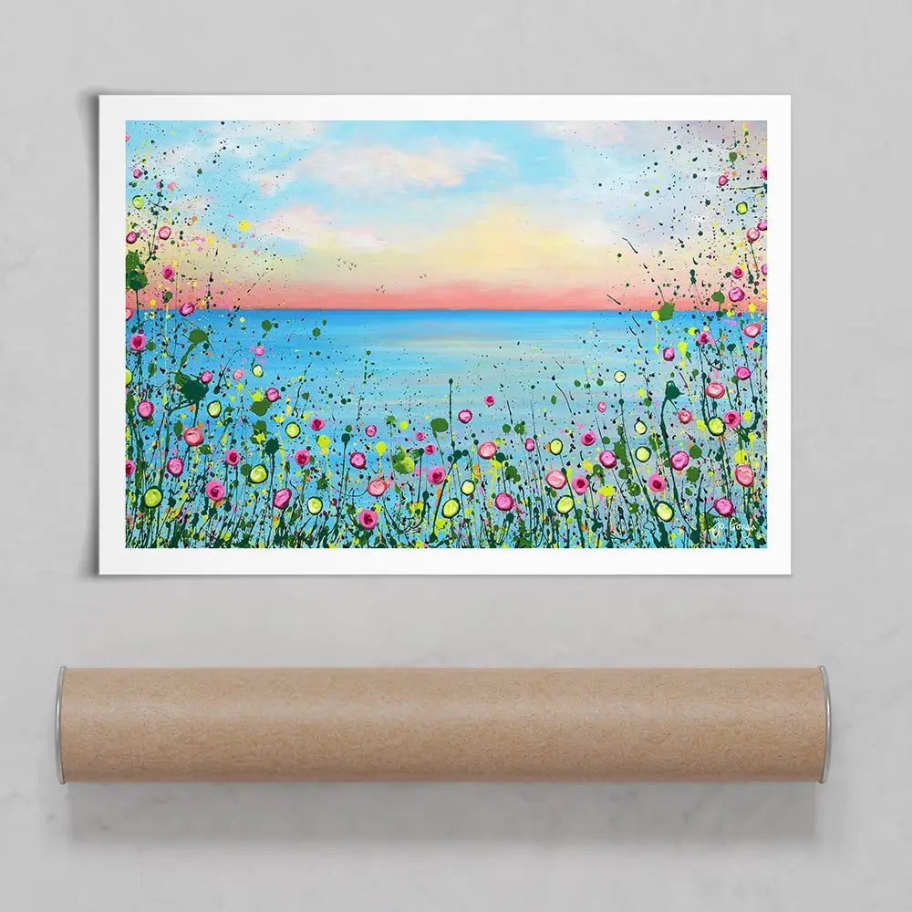With Every Sunset Art Print With Every Sunset Art Print wall art product Jo Gough