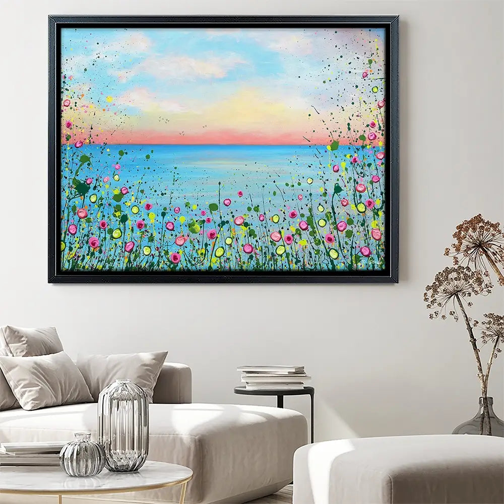 With Every Sunset Canvas Print With Every Sunset Canvas Print wall art product Jo Gough