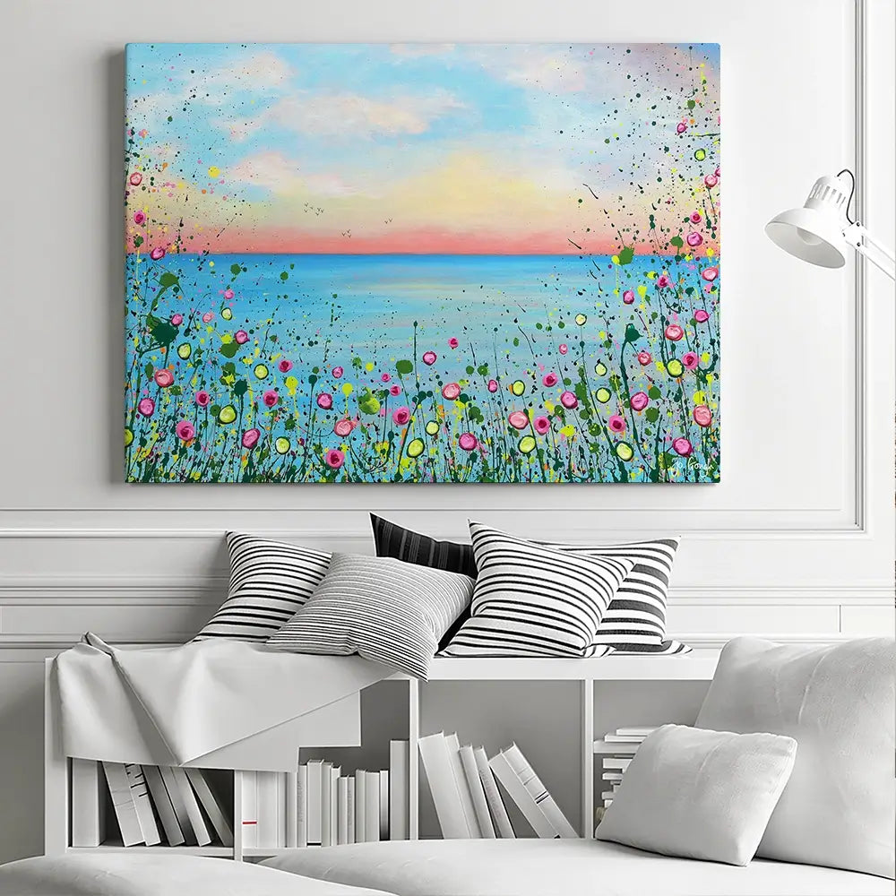 With Every Sunset Canvas Print With Every Sunset Canvas Print wall art product Jo Gough