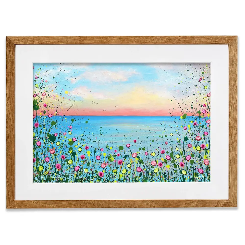 With Every Sunset Framed Art Print With Every Sunset Framed Art Print wall art product Jo Gough