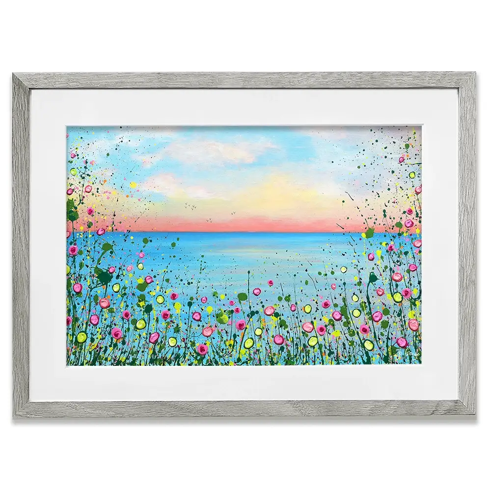 With Every Sunset Framed Art Print With Every Sunset Framed Art Print wall art product Jo Gough