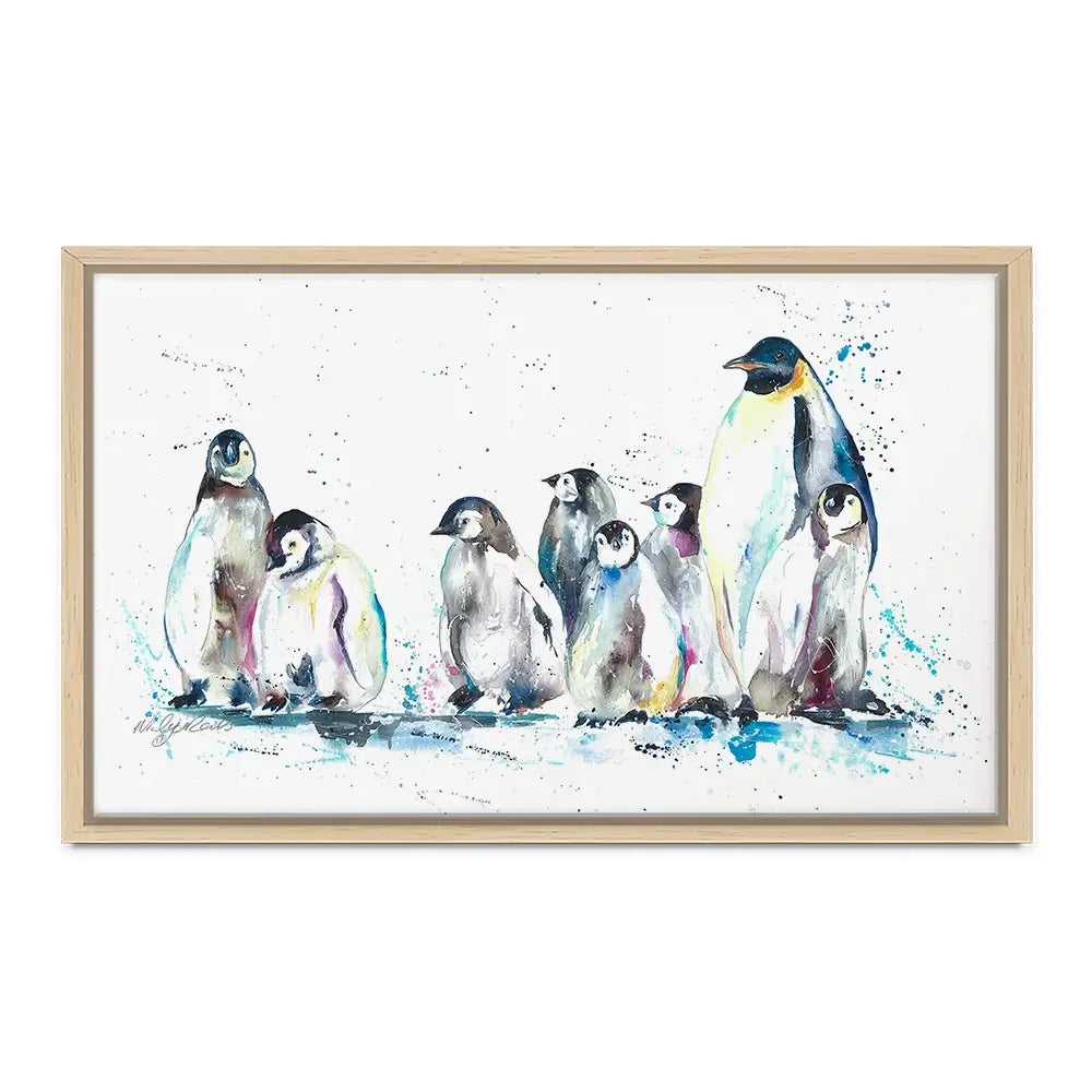 With The Kids Canvas Print With The Kids Canvas Print wall art product Nicola Jane Rowles