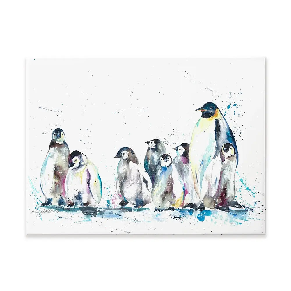 With The Kids Canvas Print With The Kids Canvas Print wall art product Nicola Jane Rowles