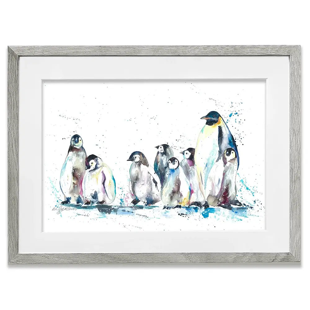 With The Kids Framed Art Print With The Kids Framed Art Print wall art product Nicola Jane Rowles
