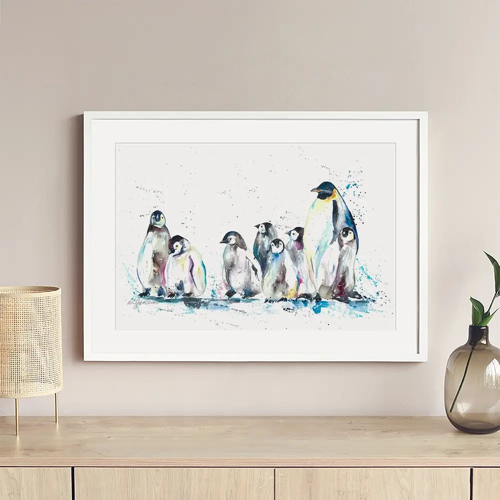 With The Kids Framed Art Print With The Kids Framed Art Print wall art product Nicola Jane Rowles