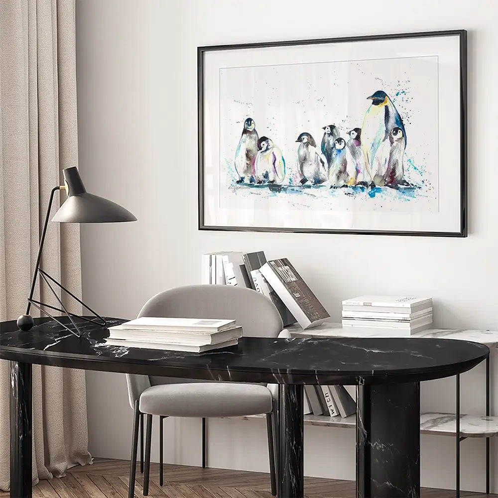 With The Kids Framed Art Print With The Kids Framed Art Print wall art product Nicola Jane Rowles