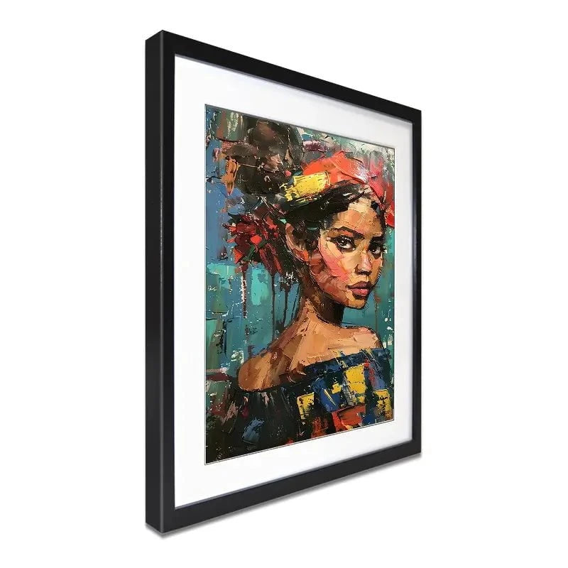 Woman Framed Art Print Woman Framed Art Print wall art product Elena Avanesova