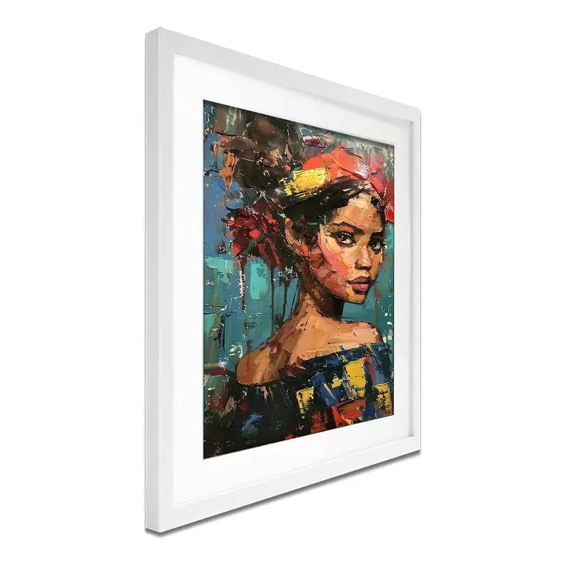 Woman Framed Art Print Woman Framed Art Print wall art product Elena Avanesova