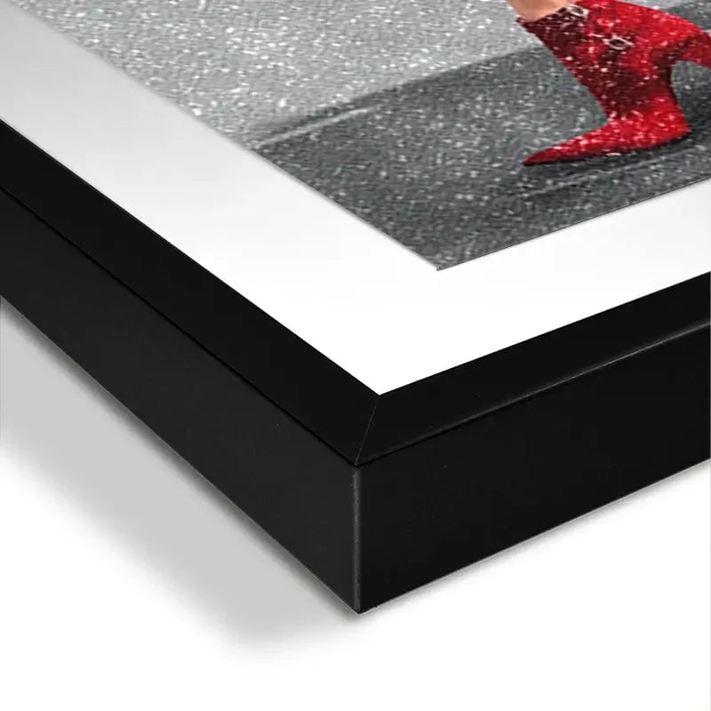 Woman With Crocodile Framed Art Print Woman With Crocodile Framed Art Print wall art product Svetlana Aleynikova