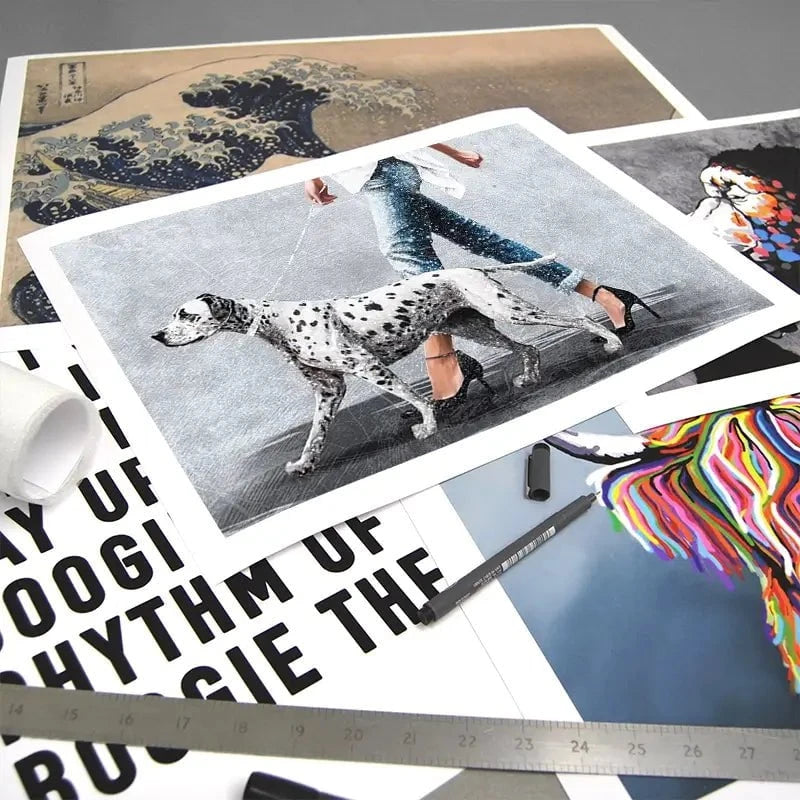 Woman With Dalmation Art Print Woman With Dalmation Art Print wall art product Svetlana Aleynikova