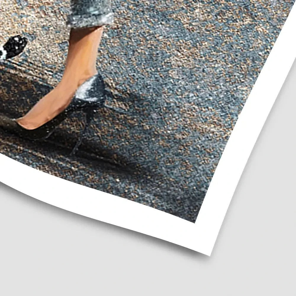 Woman With Leopard Art Print Woman With Leopard Art Print wall art product Svetlana Aleynikova