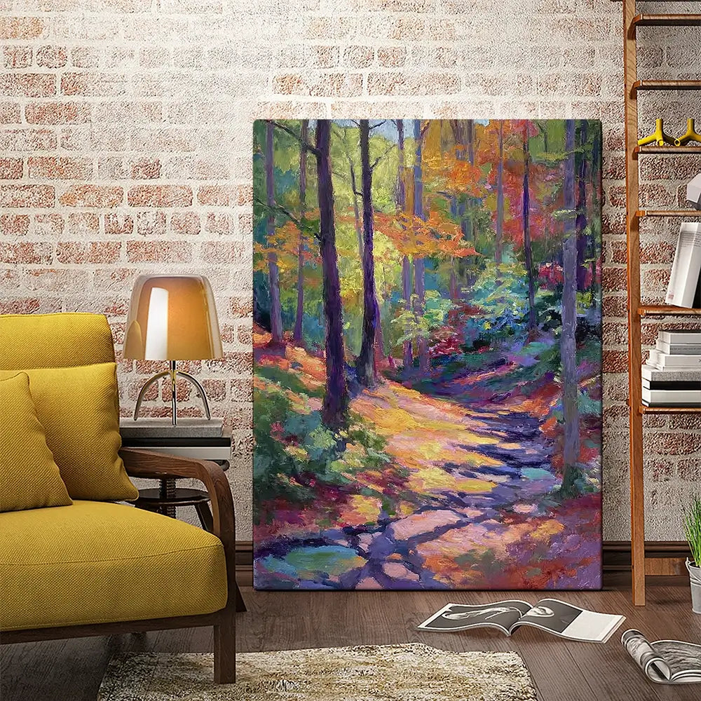 Woodland Stroll Canvas Print Woodland Stroll Canvas Print wall art product David Alexander Elder