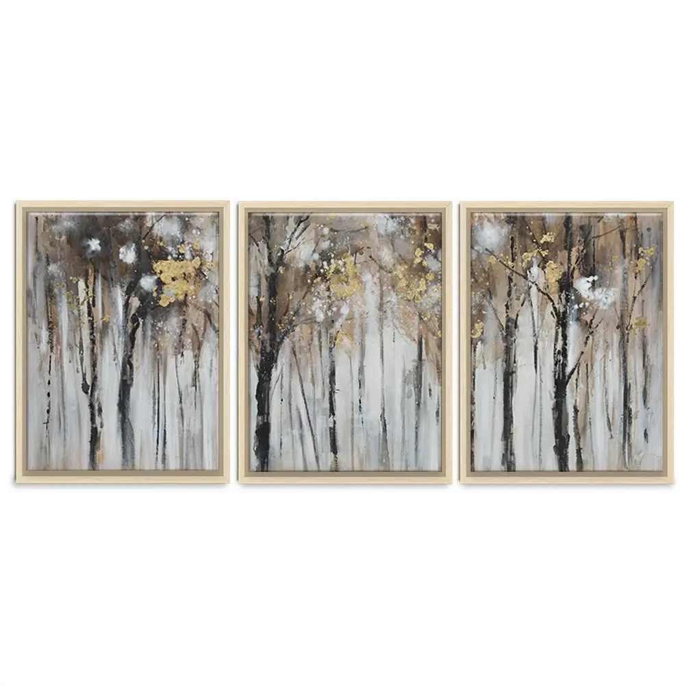 Woods Trio Canvas Print Woods Trio Canvas Print wall art product CHENYU ARTS / Shutterstock