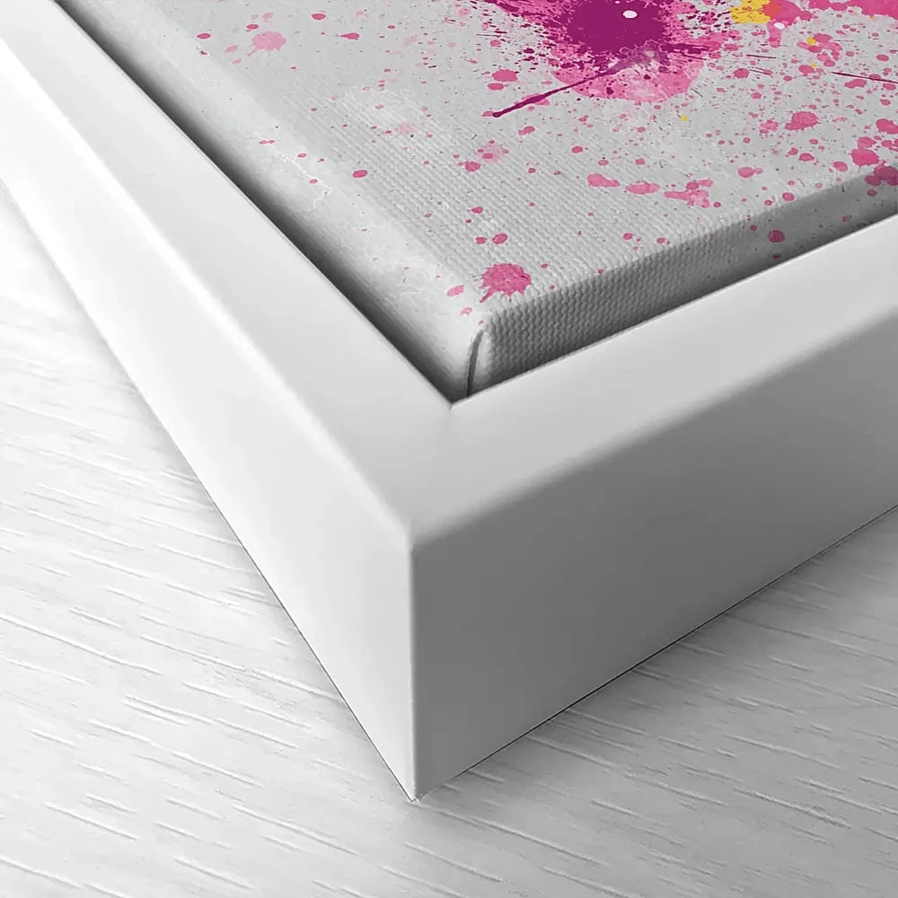 World Map Paint Splash Canvas Print World Map Paint Splash Canvas Print wall art product Lightman4289 / Shutterstock