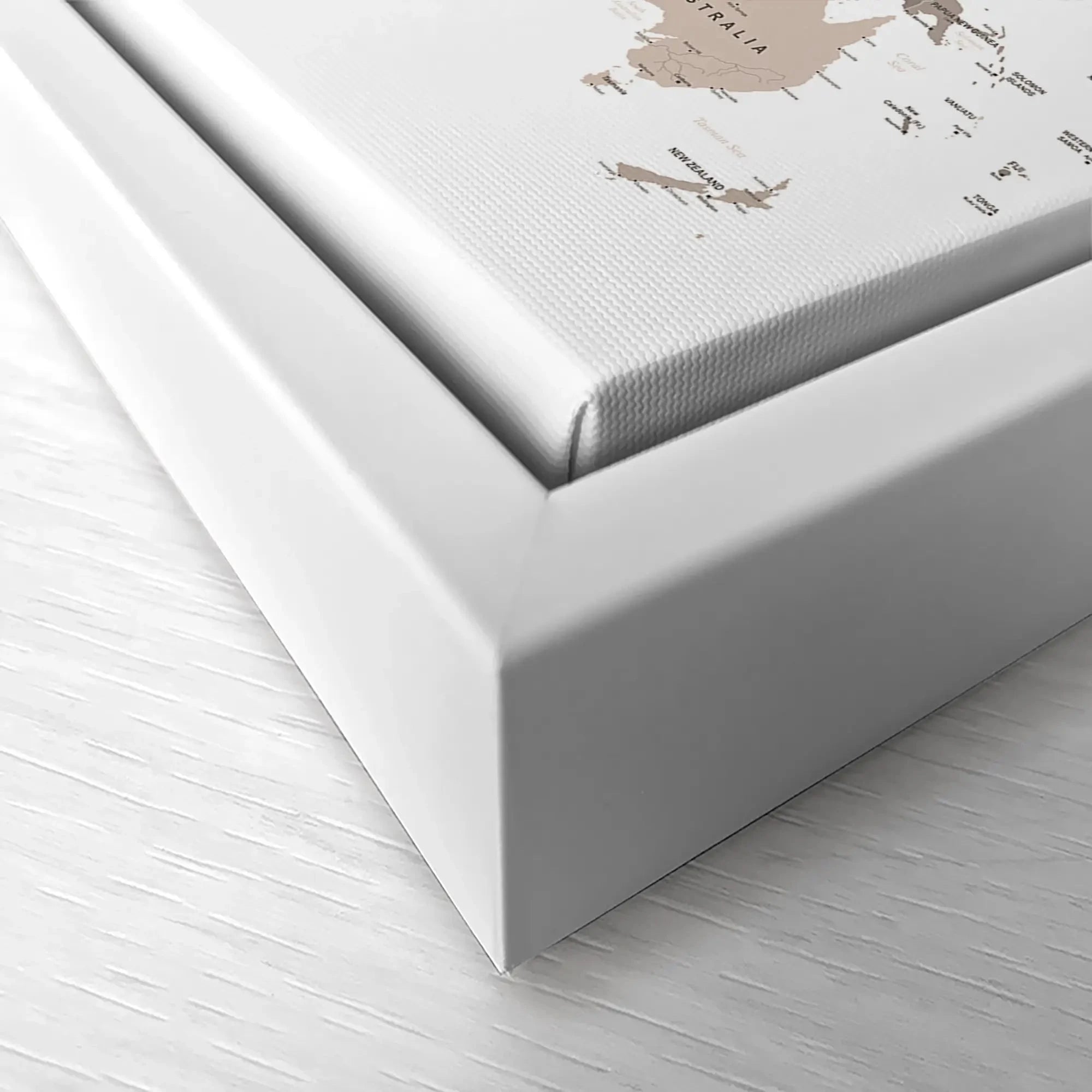 World Map Sepia Canvas Print World Map Sepia Canvas Print wall art product H Goossens