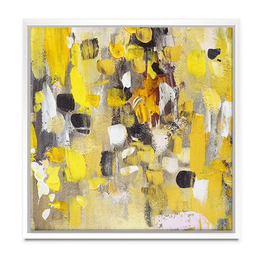 Yellow Abstract Oversized Canvas Print Yellow Abstract Oversized Canvas Print wall art product Art Print Shop
