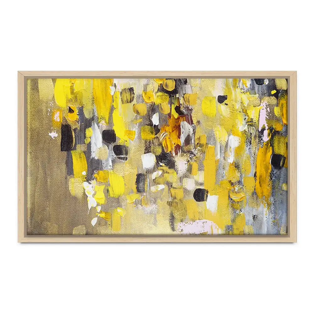Yellow Abstract Oversized Canvas Print Yellow Abstract Oversized Canvas Print wall art product Art Print Shop