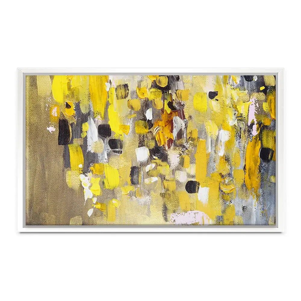 Yellow Abstract Oversized Canvas Print Yellow Abstract Oversized Canvas Print wall art product Art Print Shop
