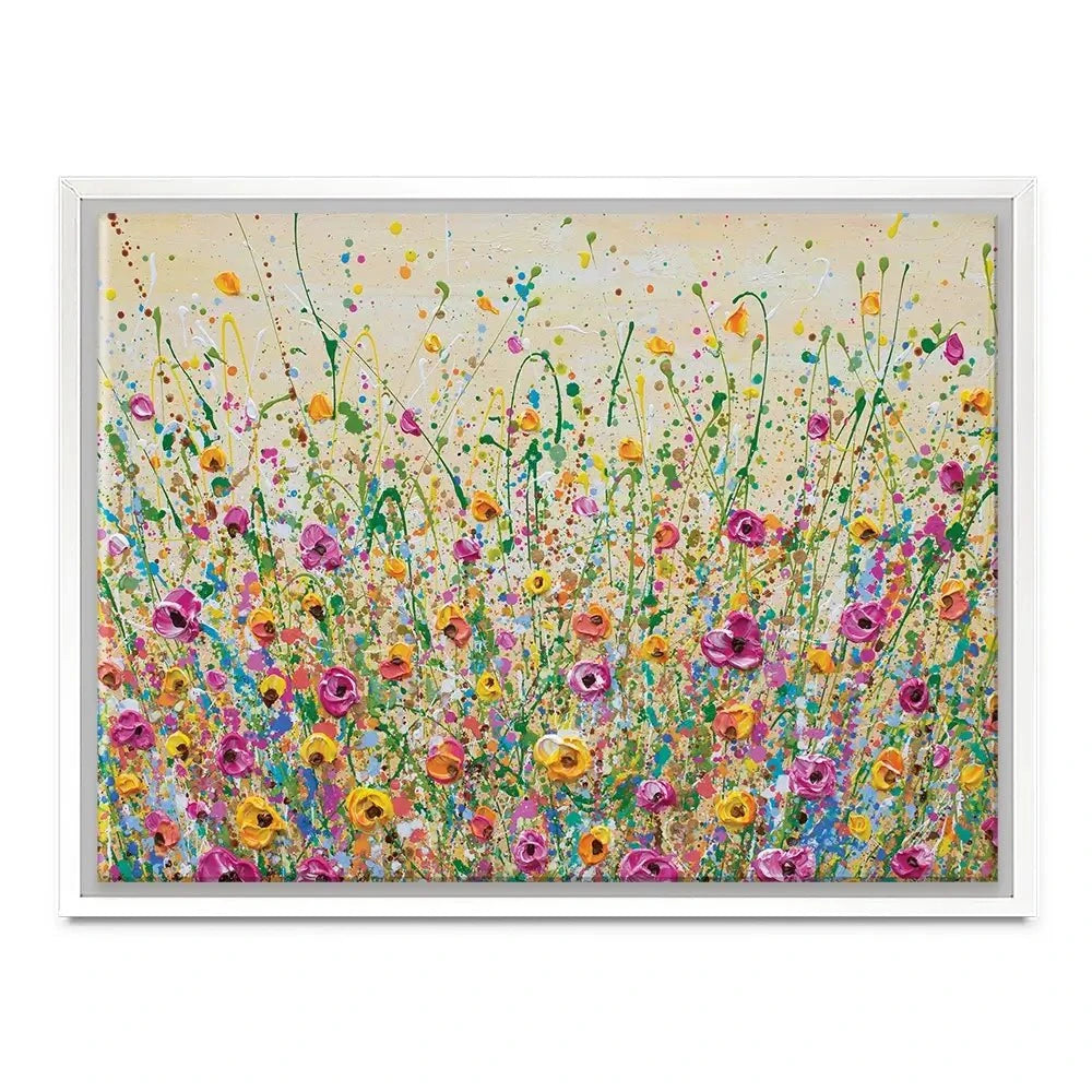 Yellow Meadow Canvas Print Yellow Meadow Canvas Print | Yellow Meadow Canvas Wall Art wall art product Olga Tkachyk