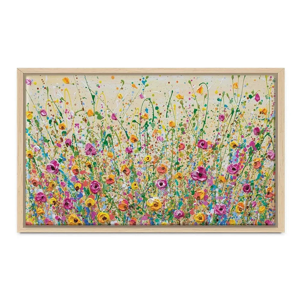 Yellow Meadow Canvas Print Yellow Meadow Canvas Print | Yellow Meadow Canvas Wall Art wall art product Olga Tkachyk