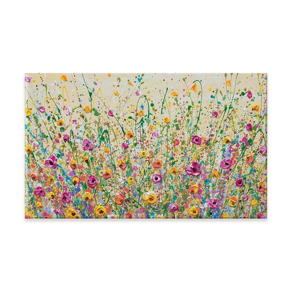 Yellow Meadow Canvas Print Yellow Meadow Canvas Print | Yellow Meadow Canvas Wall Art wall art product Olga Tkachyk