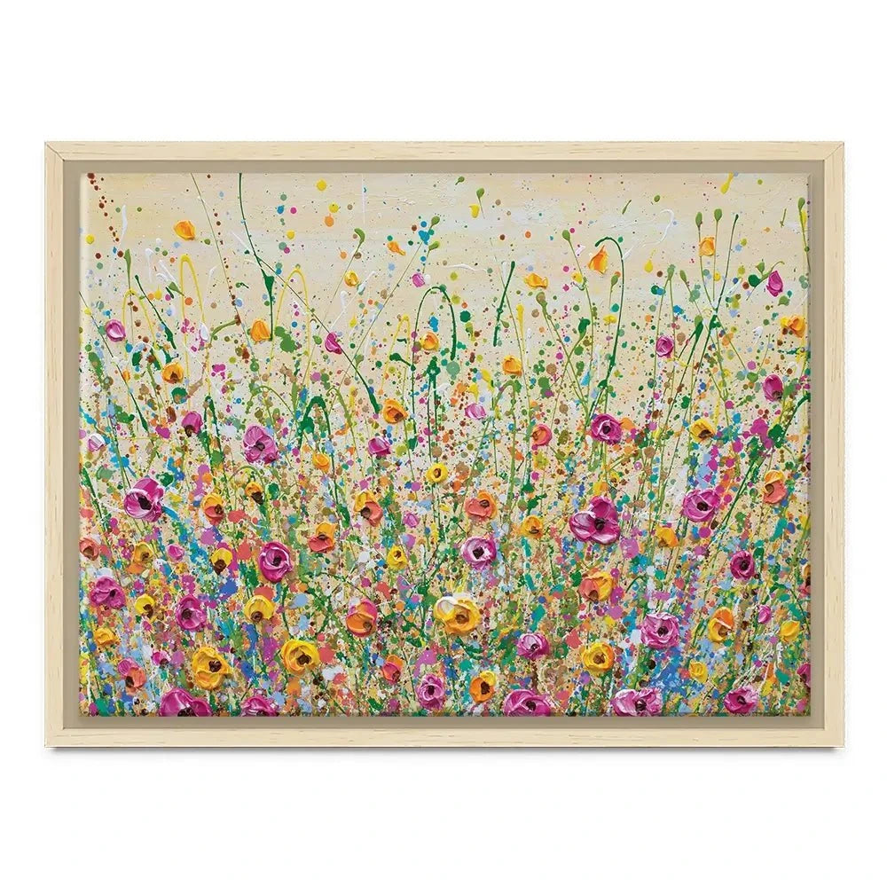 Yellow Meadow Canvas Print Yellow Meadow Canvas Print | Yellow Meadow Canvas Wall Art wall art product Olga Tkachyk