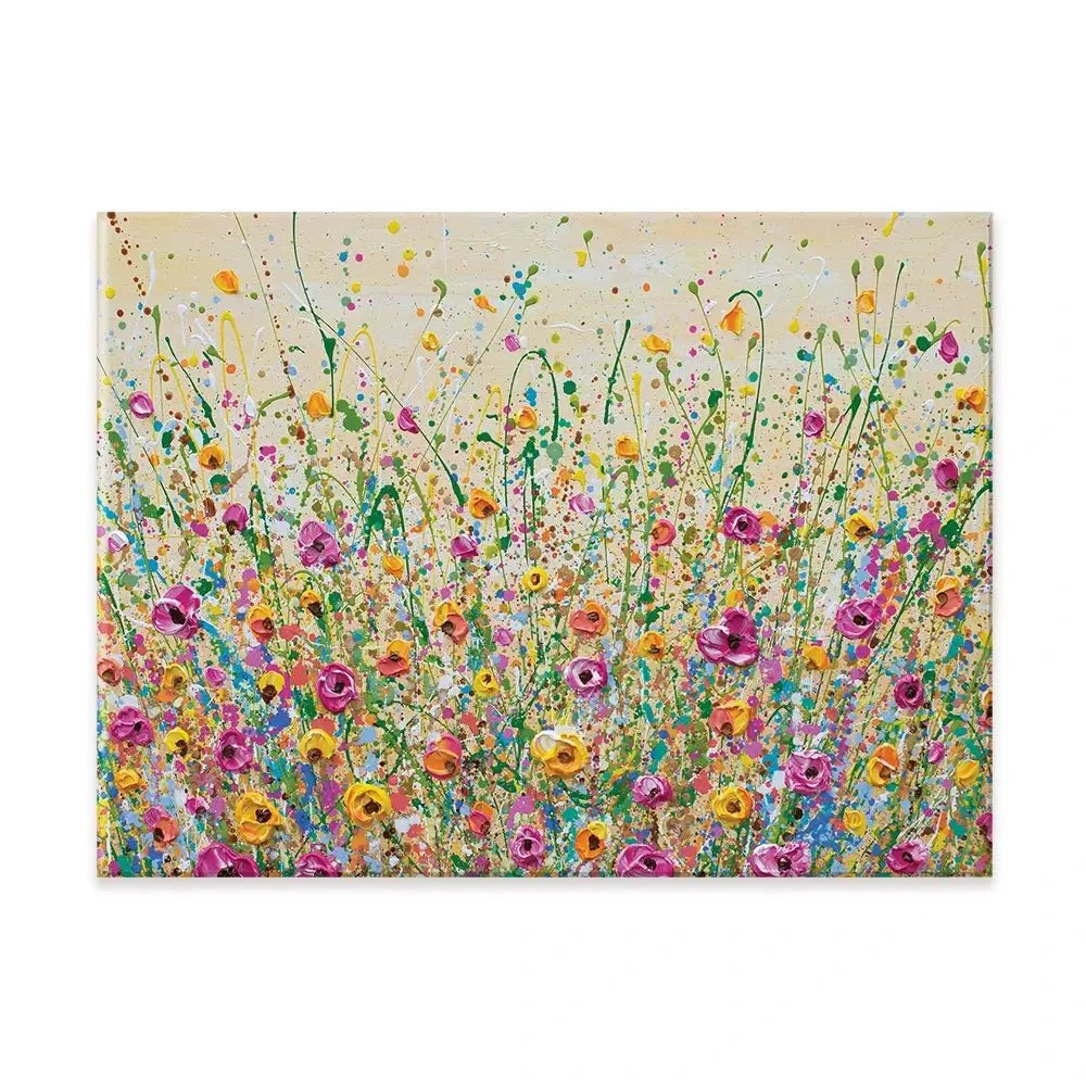 Yellow Meadow Canvas Print Yellow Meadow Canvas Print | Yellow Meadow Canvas Wall Art wall art product Olga Tkachyk