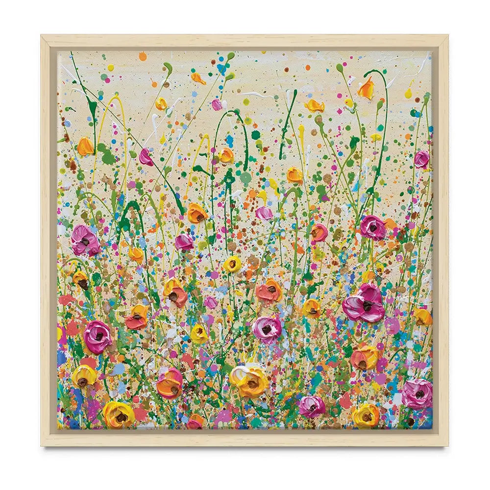 Yellow Meadow Oversized Canvas Print Yellow Meadow Oversized Canvas Print wall art product Art Print Shop