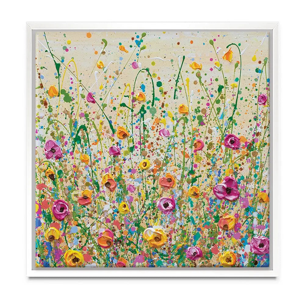 Yellow Meadow Oversized Canvas Print Yellow Meadow Oversized Canvas Print wall art product Art Print Shop