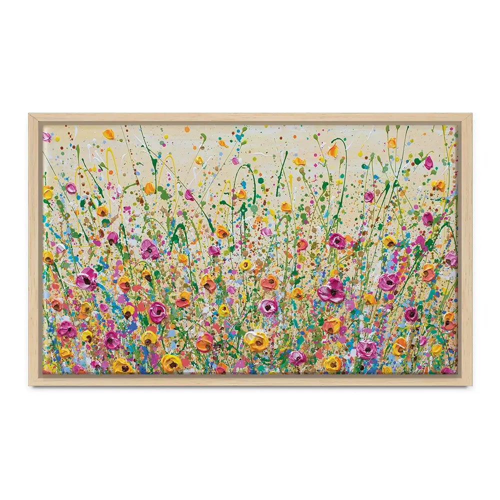 Yellow Meadow Oversized Canvas Print Yellow Meadow Oversized Canvas Print wall art product Art Print Shop