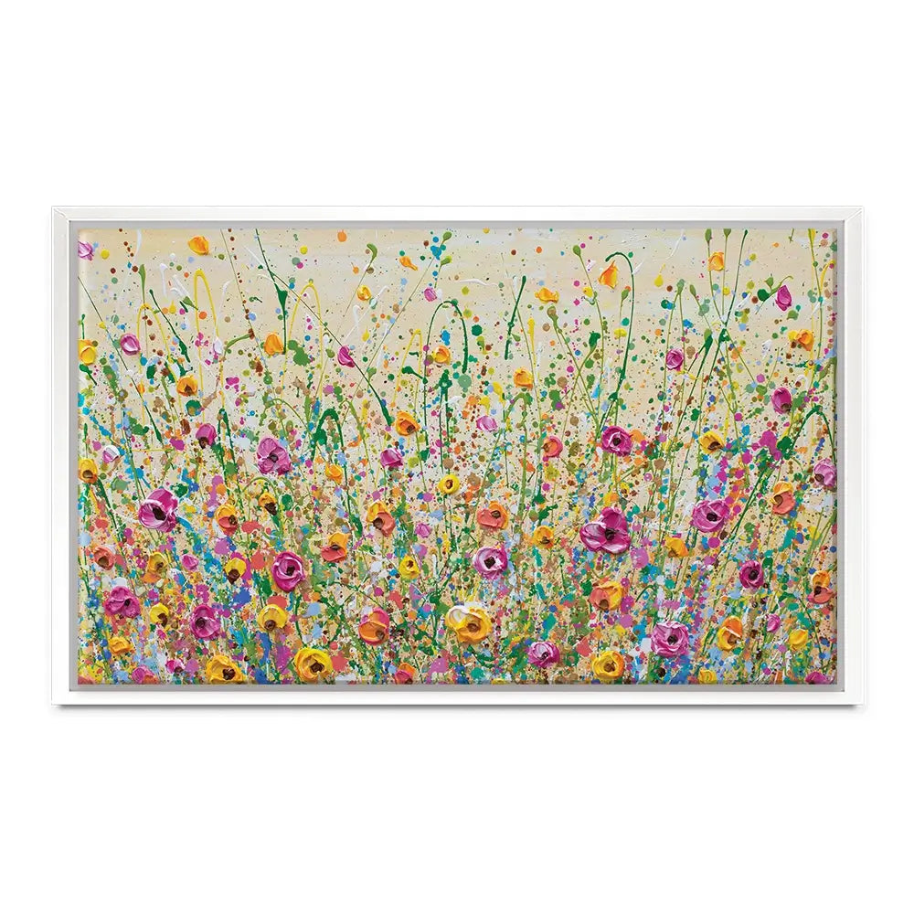 Yellow Meadow Oversized Canvas Print Yellow Meadow Oversized Canvas Print wall art product Art Print Shop
