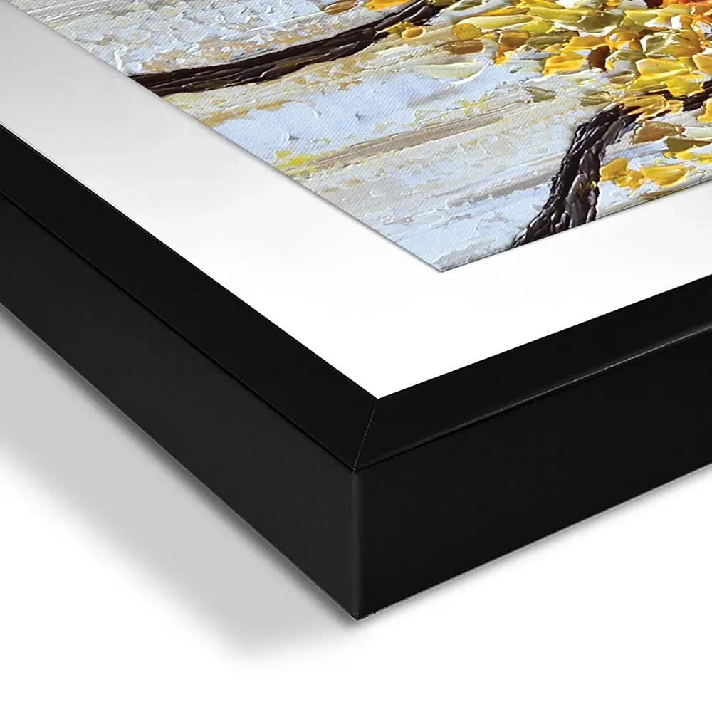 Yellow Trees Framed Art Print Yellow Trees Framed Art Print wall art product Olga Tkachyk