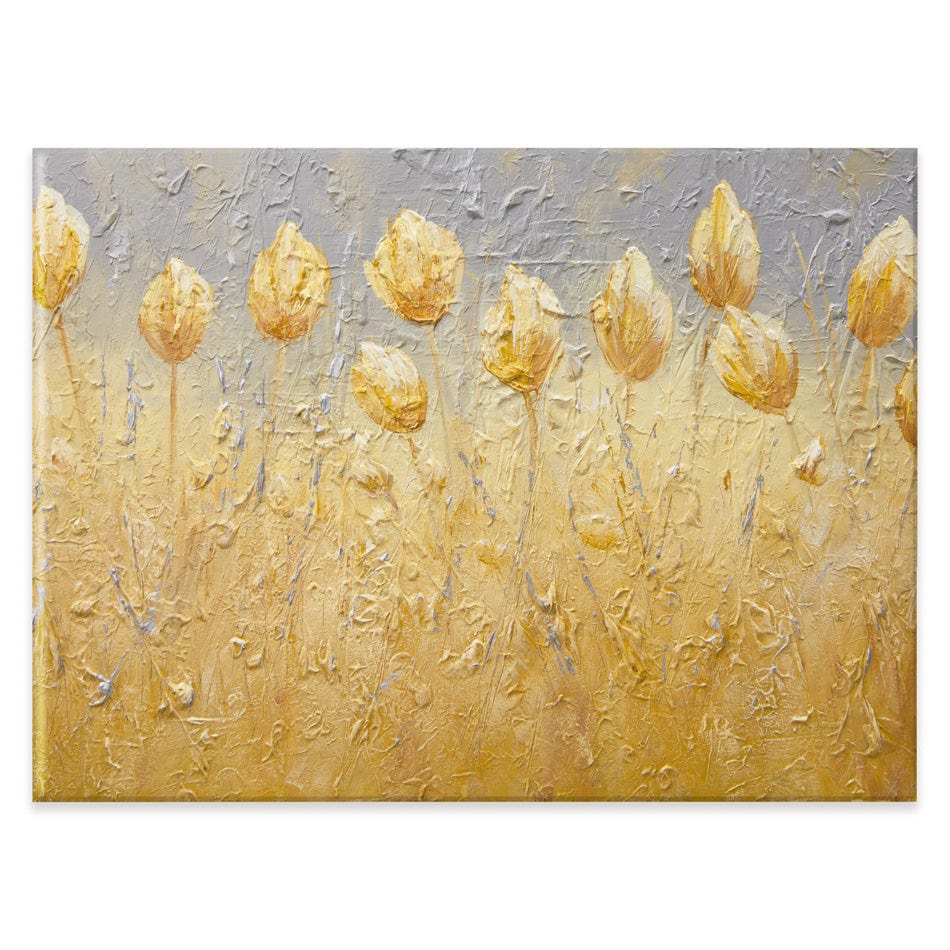Yellow Tulips Canvas Print wall art product Osnat Tzadok