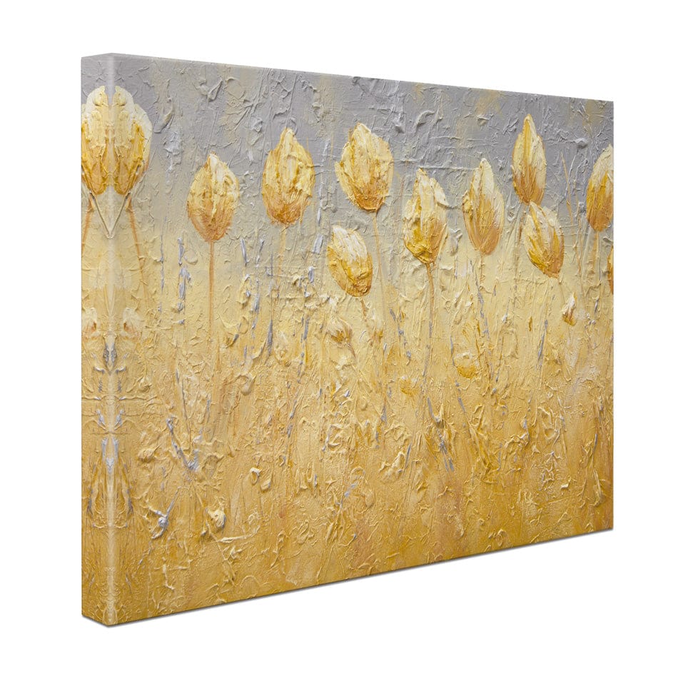 Yellow Tulips Canvas Print wall art product Osnat Tzadok