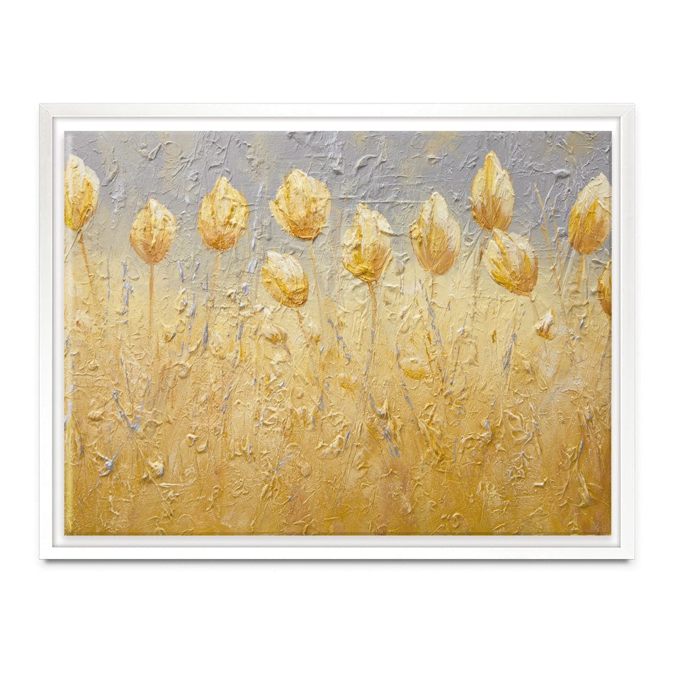 Yellow Tulips Canvas Print wall art product Osnat Tzadok
