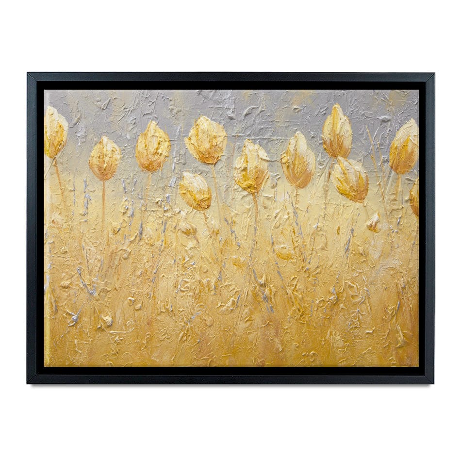 Yellow Tulips Canvas Print wall art product Osnat Tzadok