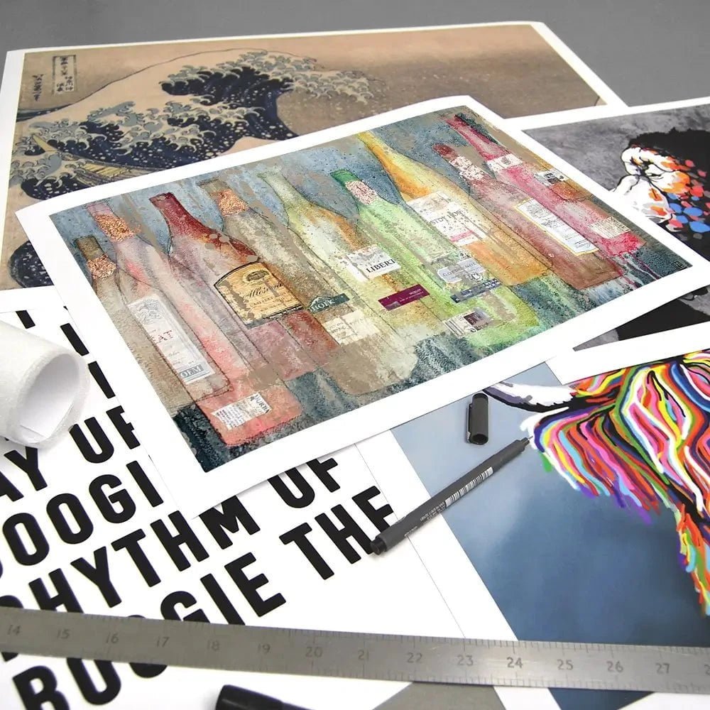 Yesterdays Bottle Art Print Yesterdays Bottle Art Print wall art product Studio Paint-Ing