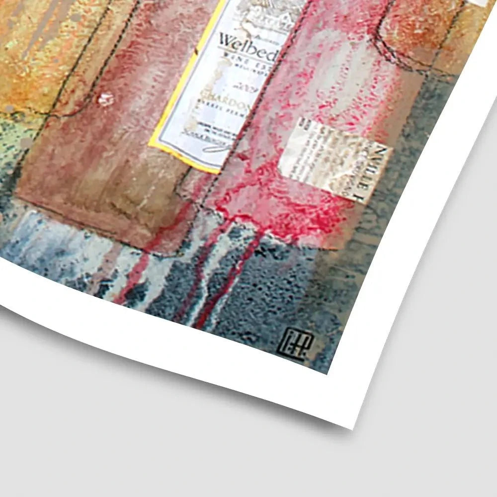 Yesterdays Bottle Art Print Yesterdays Bottle Art Print wall art product Studio Paint-Ing