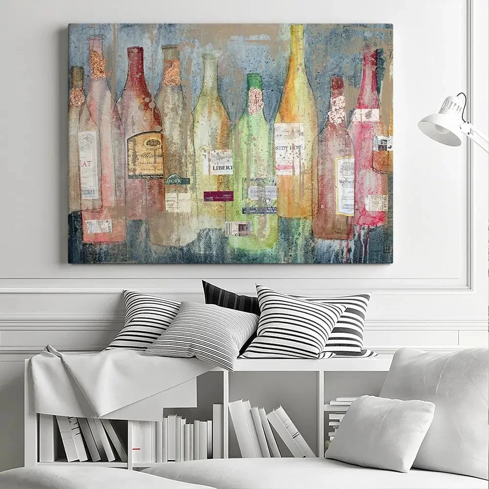 Yesterdays Bottle Canvas Print Yesterdays Bottle Canvas Print wall art product Studio Paint-Ing