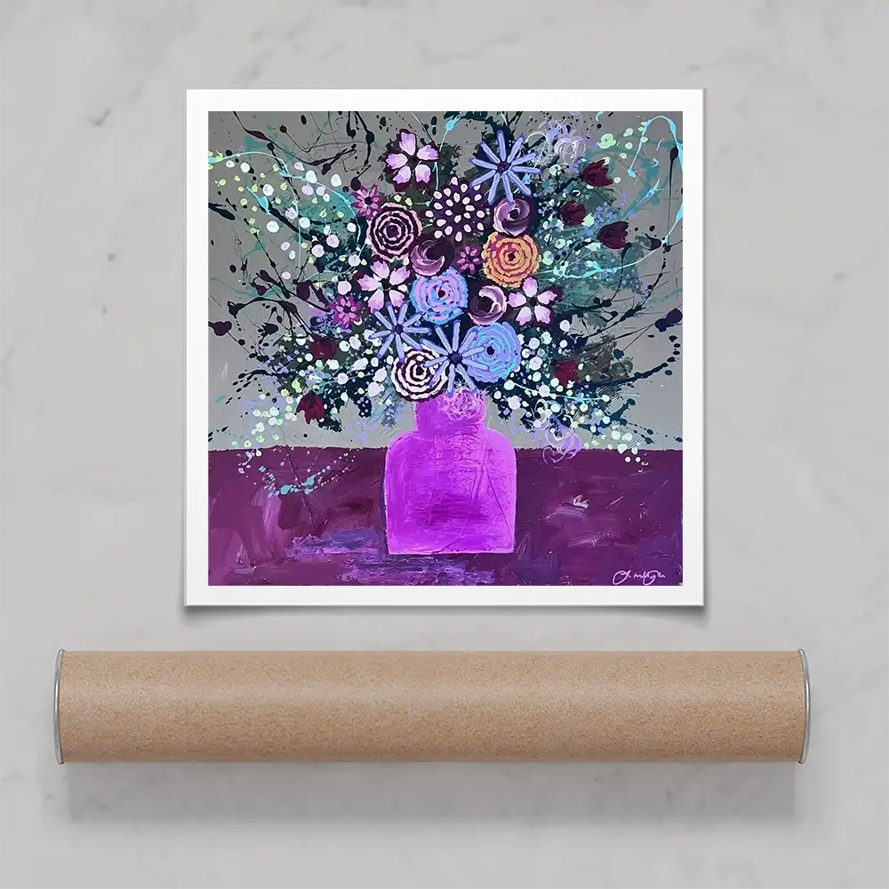 You Had Me At Hello Square Art Print You Had Me At Hello Square Art Print wall art product Jo Mulligan