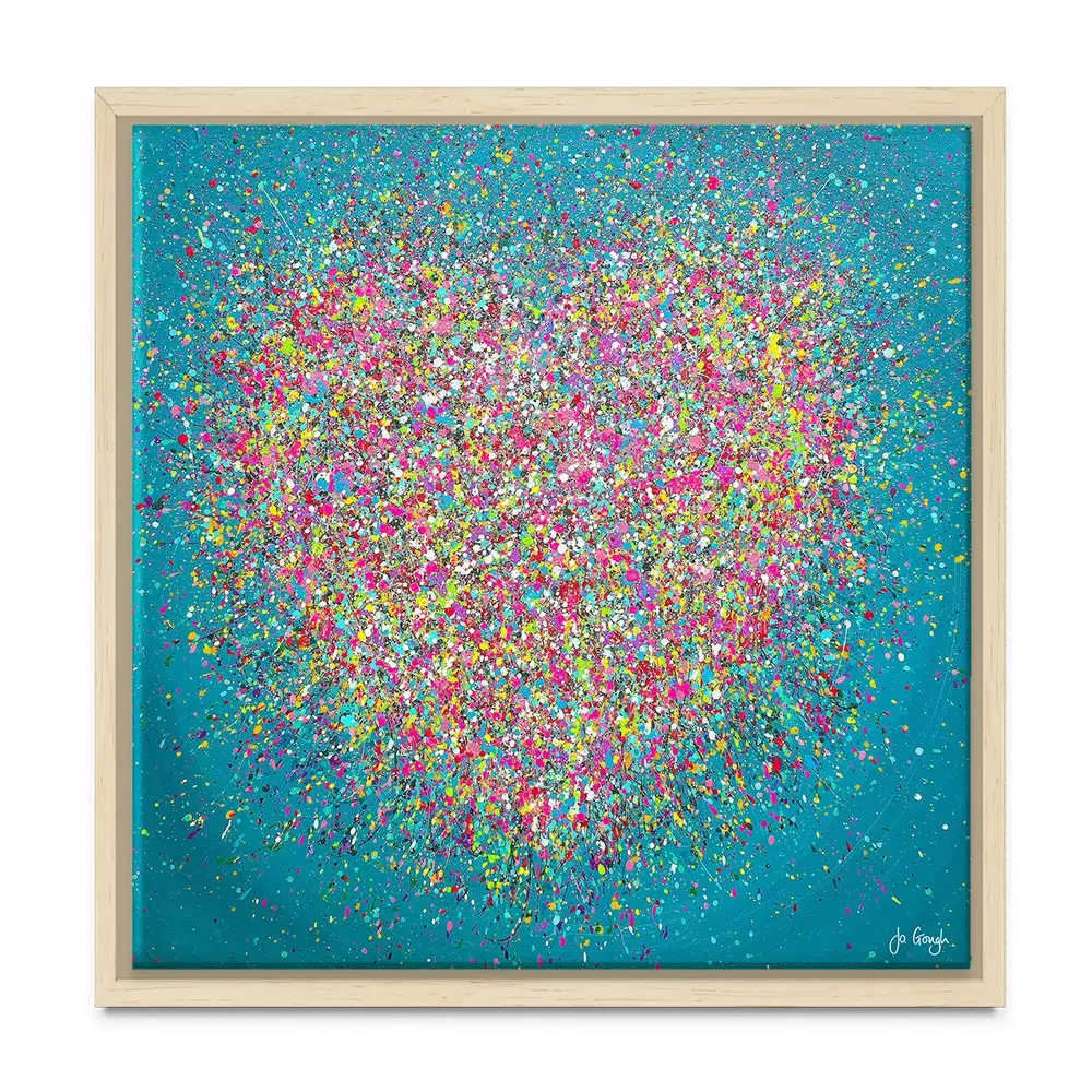 You Make My Heart Smile Canvas Print You Make My Heart Smile Canvas Print wall art product Jo Gough