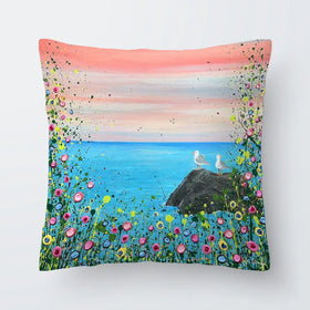 You Me And The Sea Cushion You Me And The Sea Cushion wall art product Jo Gough