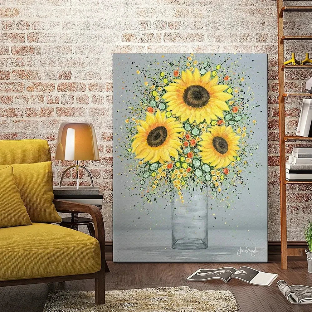 You're My Sunshine Canvas Print You're My Sunshine Canvas Print wall art product Jo Gough