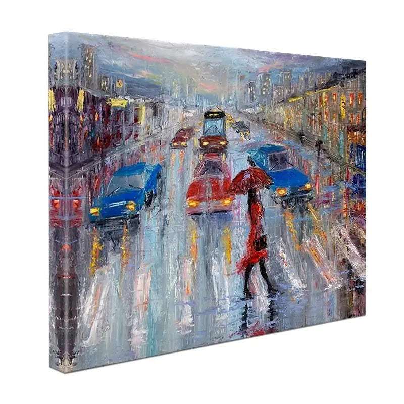 Zebra Crossing Canvas Print Zebra Crossing Canvas Print wall art product Boyan Dimitrov / Shutterstock