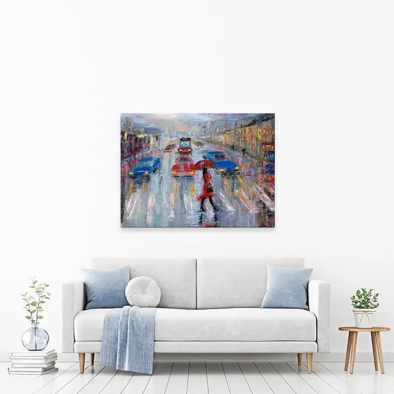 Zebra Crossing Canvas Print Zebra Crossing Canvas Print wall art product Boyan Dimitrov / Shutterstock